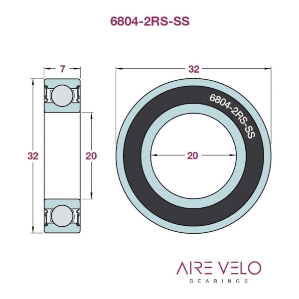 6804-2RS-SS