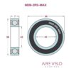 6809-2RS-MAX STEEL OR BLACK OXIDE (6809-VRS) 45 x 58 x 7