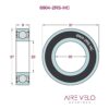 6904-2RS-HC Hybrid Ceramic (61904) 20 x 37 x 9