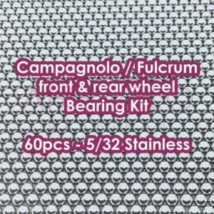 CAMPAG-FULCRUM F&R WHEEL KIT SS