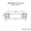MR054R FSA SL Alloy Lightweight (MR122, MH-P03K) 30.15 x 41 x 6.5 - 36/45