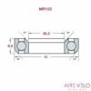MR122 FSA (TH-873E, MH-P03K) 30.2 x 41 x 6.5 - 36/45