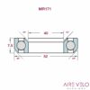 MR171 FSA (TH-070DJ) 40 x 52 x 7.5 - 45/45