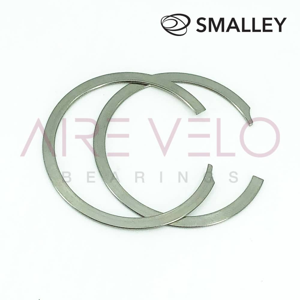 Wave retaining ring - WW series - Smalley - spiral