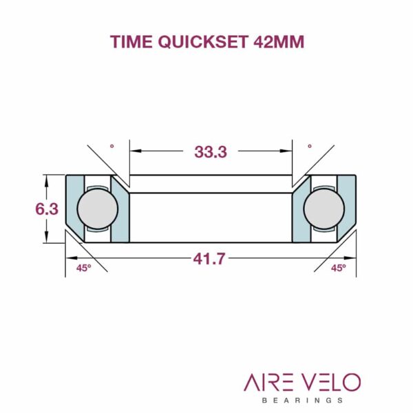 Time RXR Headset Bearing Kit With Seal
