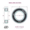 6802-2RS-SS EZO (61802) 15 x 24 x 5