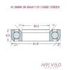 41.8mm-36-BAA1131 Cane Creek 30.2 x 41.8 x 6.3 - 36/45