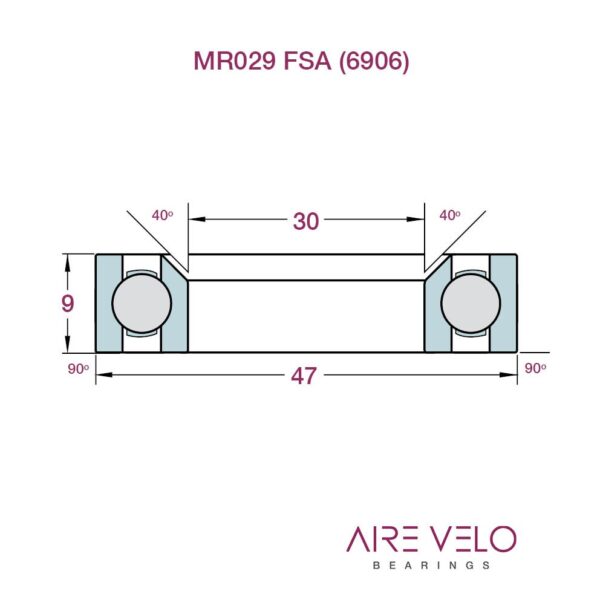 MR029 FSA (6906) 30 x 47 x 9 - 40/90