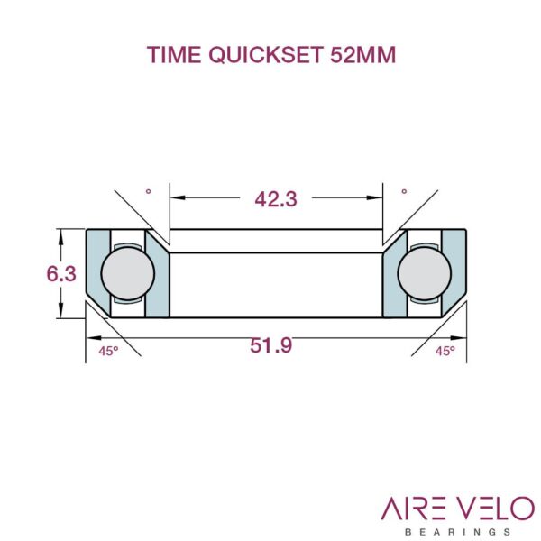 Time 52mm Bearing Used In The Alpe D'Huez