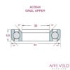 IS44/IS52 Canyon Grizl Headset Bearing Kit From Acros (Includes Compression Ring) 56.52.953