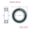 MR18307-2RS-SS Stainless Steel (SMR18307-2RS,SMR1830-LLB)