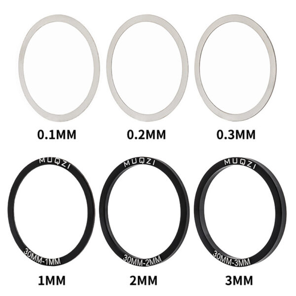 Bottom Bracket/Crank Shim/Spacer Kit 24mm, 29mm & 30mm Shimano, DUB, BB30