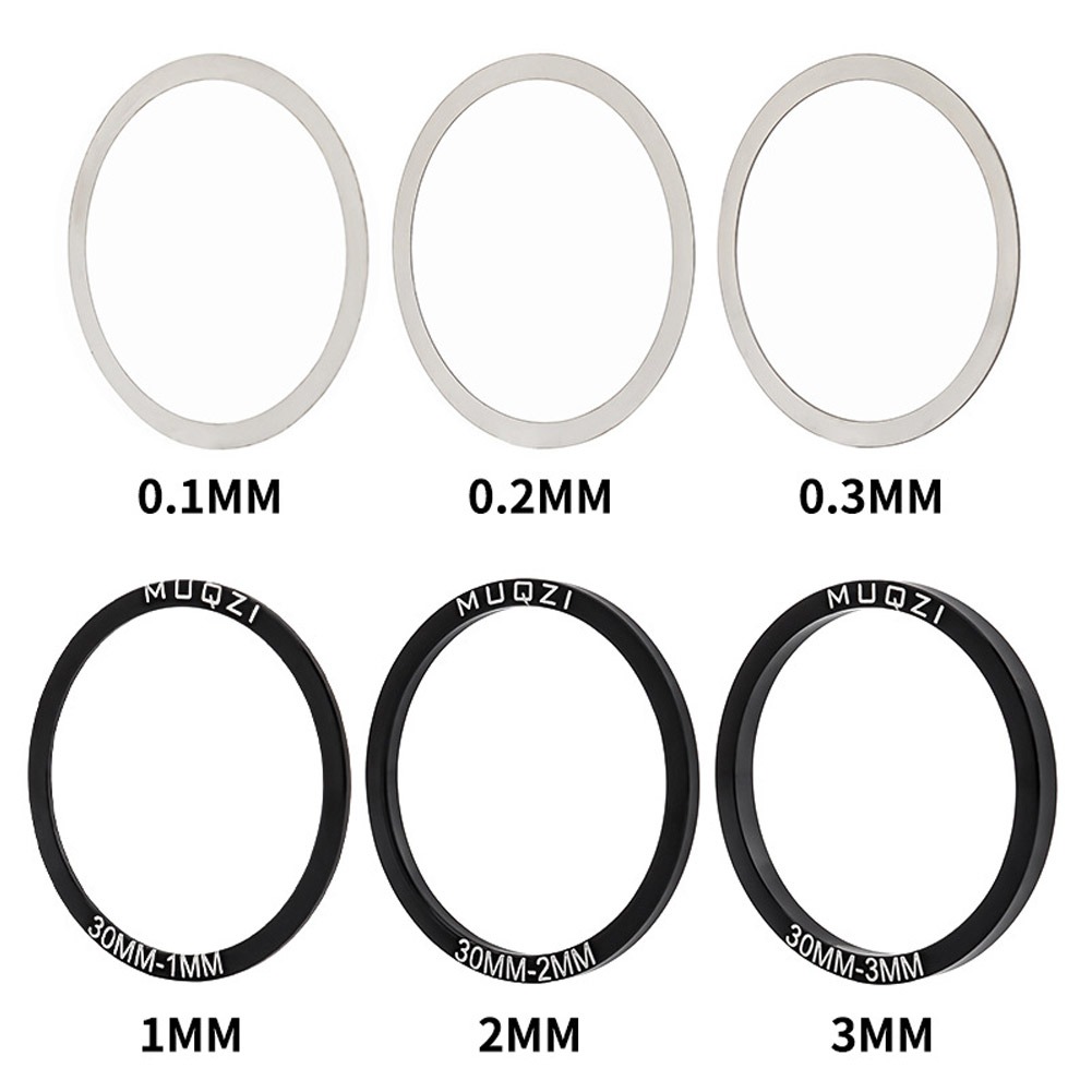 Bottom Bracket Crank Shim Spacer Kit 24mm 29mm 30mm Shimano DUB BB30