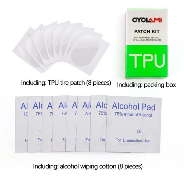 Cyclami TPU Inner Tube Patch Kit (8 Patches)
