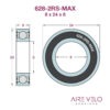 628-2RS-MAX 8 x 24 x 8
