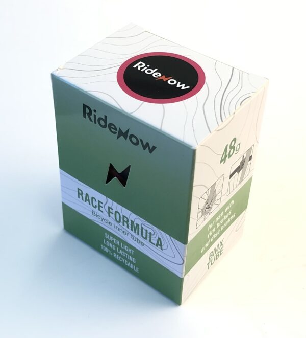 48gram BMX Ultra Lightweight RideNow 20" x 1.9-2.5 Inner Tube 45mm Valves
