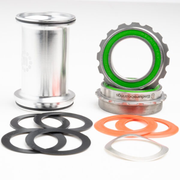 Enduro Maxhit Stainless Steel External T47 DUB Bottom Bracket