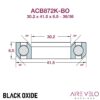 ACB872K-BO Black Oxide (MR043) 30.2 x 41.5 x 6.5 - 36/36