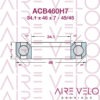 ACB460H7 (FSA - MR238) 34.1 x 46 x 7 - 45/45
