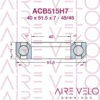 ACB515H7 (Ribble) 40 x 51.5 x 7 - 45/45