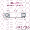 LOOK 796 MONOBLADE RS steel, stainless OR black oxide Headset Bearings