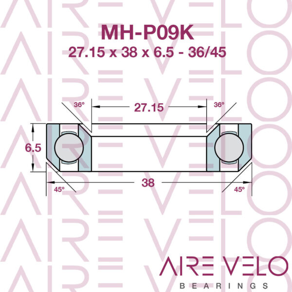 Cervelo P5 Headset Bearing Kit (2020 Onwards)