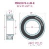 MR22378-LLB-E Abec3 Enduro Sram GXP 22 x 37 x 8/11.5