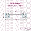 SCOTT FOIL RC HEADSET BEARING KIT
