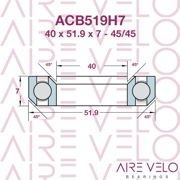 SCOTT FOIL RC HEADSET BEARING KIT