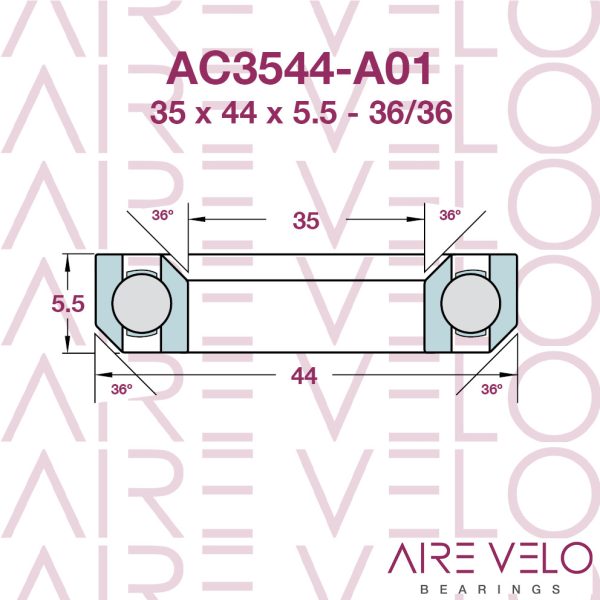 Canyon IS44/IS44 A01 Kit From Acros 56.52.957AM