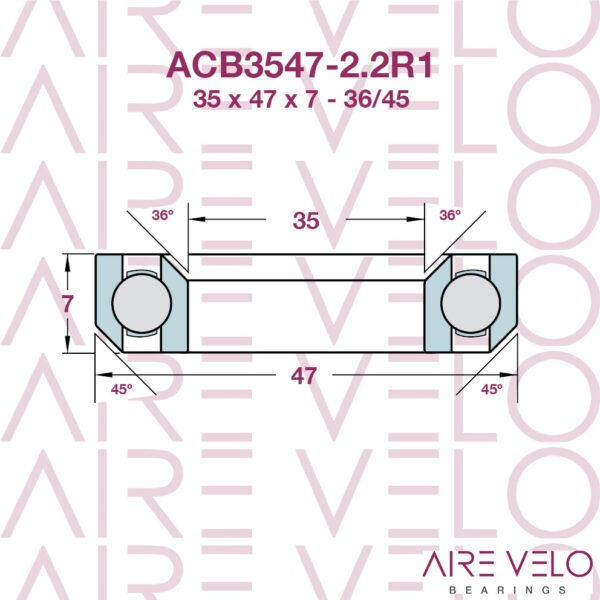 Colnago C64/V3/V3RS/V4/V4RS Steel, Stainless Steel Headset Bearing kit