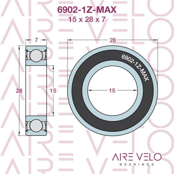 6902-1Z-MAX 15 x 28 x 7 MAX COMPLEMENT