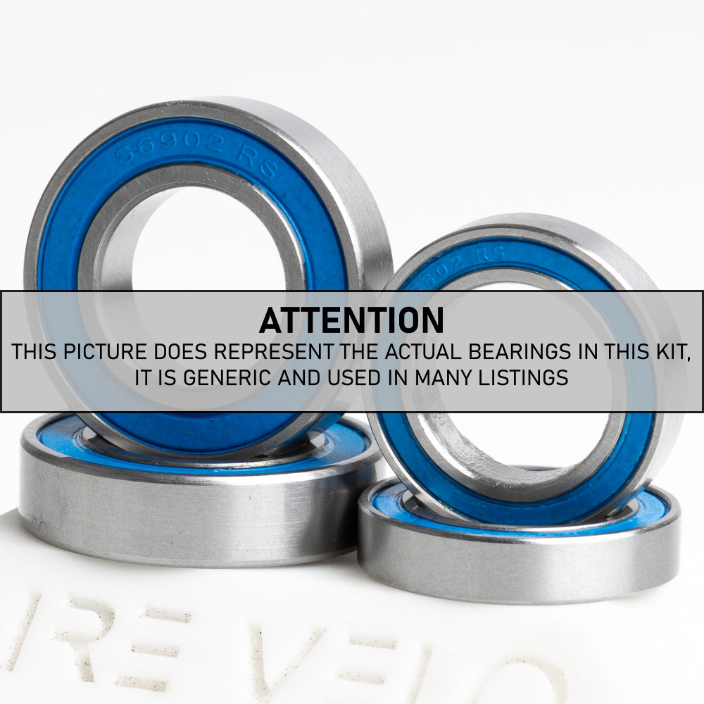 Hope BMX Race (6 Bolt Driver) Rear Hub Bearing Kit